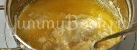 манник с яблоками. Шаг 4