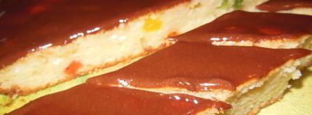 манник творожный с цукатами. Шаг 8