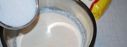 манники с орехово-карамельной корочкой. Шаг 2