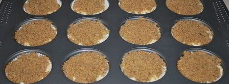 манники с орехово-карамельной корочкой. Шаг 9