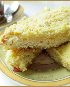 Насыпной творожный пирог-манник