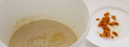 постный апельсиновый манник. Шаг 7