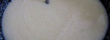 постный шоколадный манник с клюквой. Шаг 2