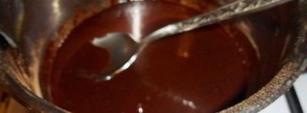 постный шоколадный манник. Шаг 11