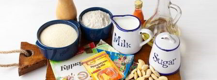 сфуф — манник по-ливански. Шаг 2