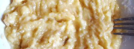 шоколадно-банановый дрожжевой манник. Шаг 3