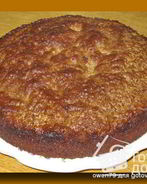 Шоколадный манник с халвой