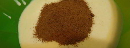 цветной яблочный манник. Шаг 4