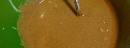 цветной яблочный манник. Шаг 5