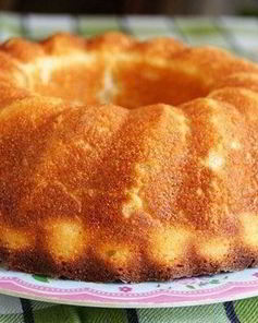 Творожный манник с ванилью и ягодами