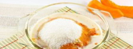 тыквенный манник с лимонным сиропом. Шаг 3