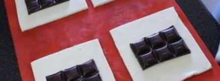 очень простые шоколадные слойки. Шаг 2