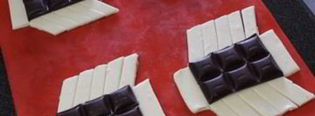 очень простые шоколадные слойки. Шаг 3