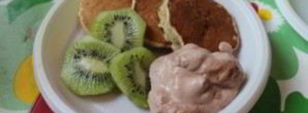 банановые оладушки на молоке. Шаг 6