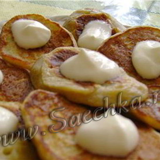 Рецепт банановых оладий