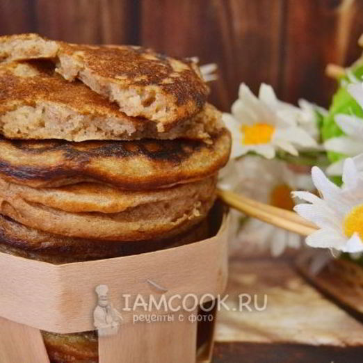 Гречневые оладьи из гречневой муки