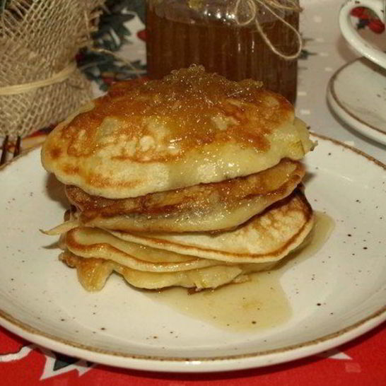 Рецепт имбирно-грушевых оладушки