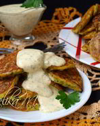 Кабачковые оладьи с морковью