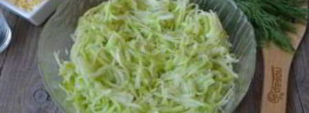 кабачковые оладьи с сыром и зеленью. Шаг 2