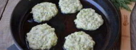 кабачковые оладьи с сыром и зеленью. Шаг 7