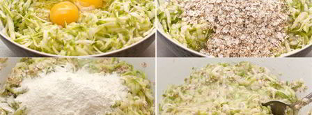 кабачковые оладьи. Шаг 2