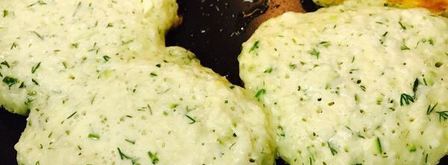 капустно-кабачковые оладьи на кефире. Шаг 6