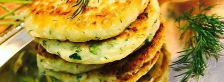 капустно-кабачковые оладьи на кефире. Шаг 7