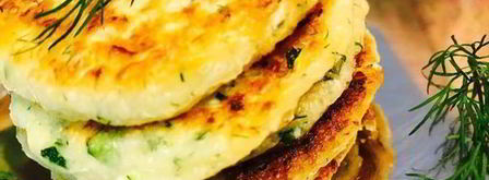 капустно-кабачковые оладьи на кефире. Шаг 8