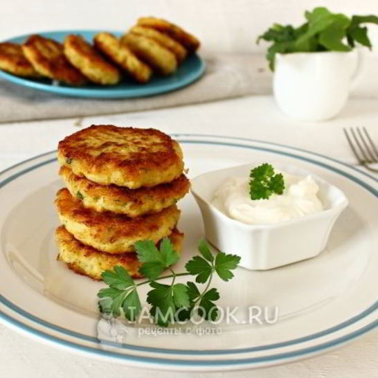 Рецепт капустных оладий с манкой