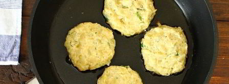 капустные оладьи с манкой. Шаг 9