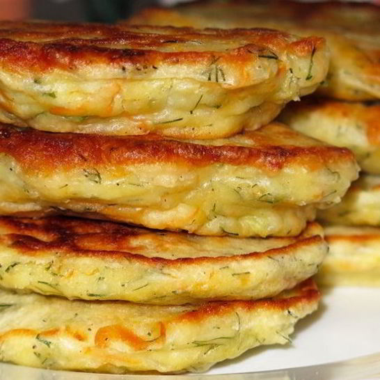 Рецепт капустных оладий