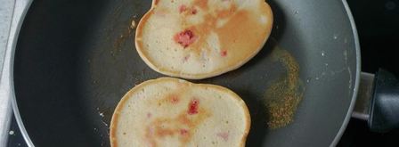 клубничные оладьи. Шаг 4