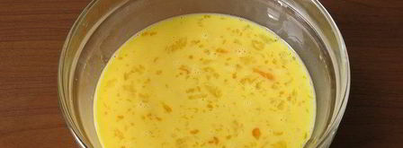 косматице оладьи из цветов черной бузины. Шаг 2