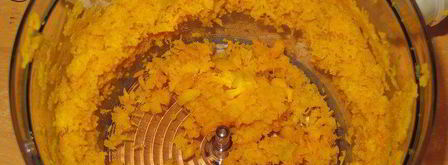 кукурузные оладушки с тыквой. Шаг 2