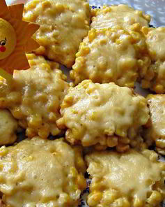 Кукурузные оладушки Солнечные