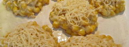 кукурузные оладушки солнечные. Шаг 5