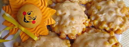 кукурузные оладушки солнечные. Шаг 6