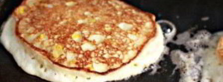 кукурузные оладьи. Шаг 4