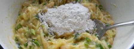 куриные оладьи с кабачком. Шаг 3