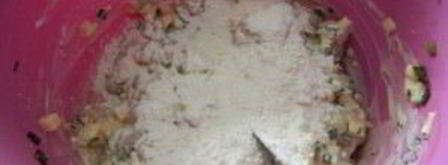 куриные оладьи с сыром и зеленью. Шаг 6