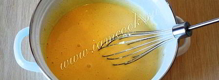 молочные оладьи на желтках. Шаг 5