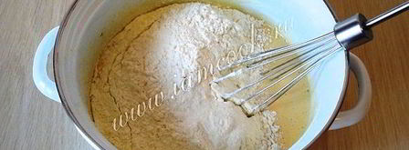 молочные оладьи на желтках. Шаг 6