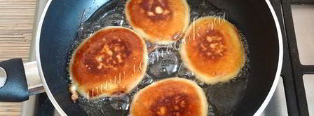 молочные оладьи на желтках. Шаг 9