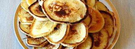 молочные оладьи на желтках. Шаг 10