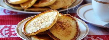 молочные оладьи на желтках. Шаг 11