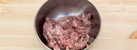 мясные оладьи из свиного фарша. Шаг 6