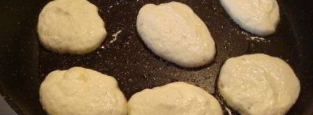 оладушки без яиц и муки. Шаг 3