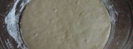 оладушки на дрожжах. Шаг 4