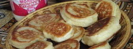 оладушки на дрожжах. Шаг 5