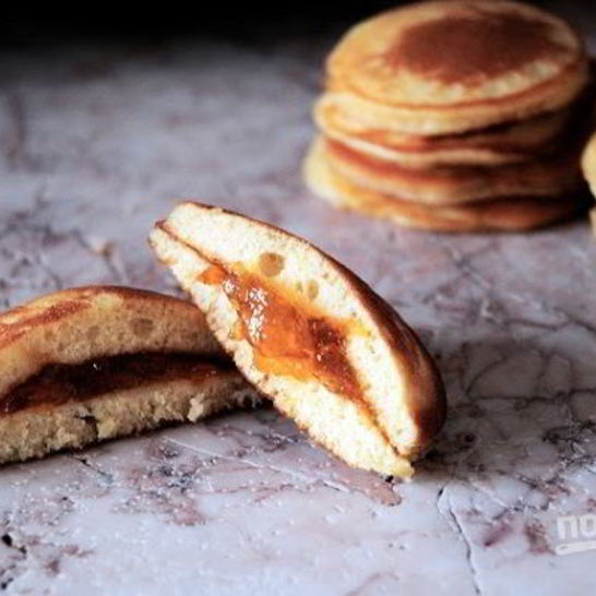 Рецепт оладушек с начинкой